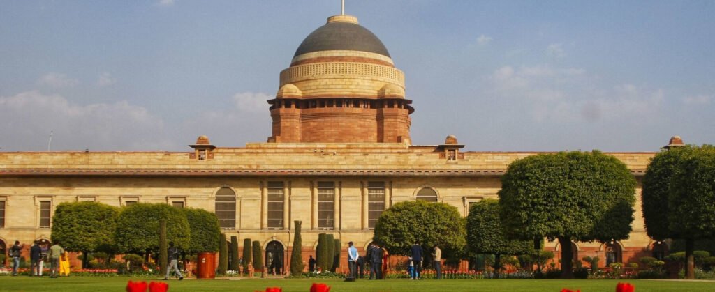 Delhi Rashtrapati Bhavan banner