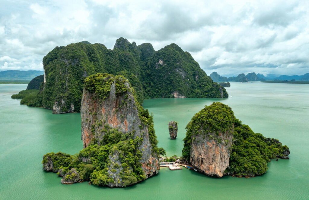 Khao,Tapu,,James,Bond,Island,,Aerial,Shot,From,A,Drone,